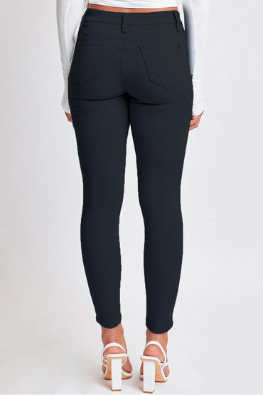 YMI Jeanswear Full Size Hyperstretch Mid-Rise Skinny Pants.