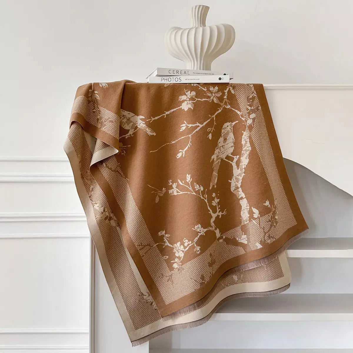 Raw Hem Winter Scarf Simply Love