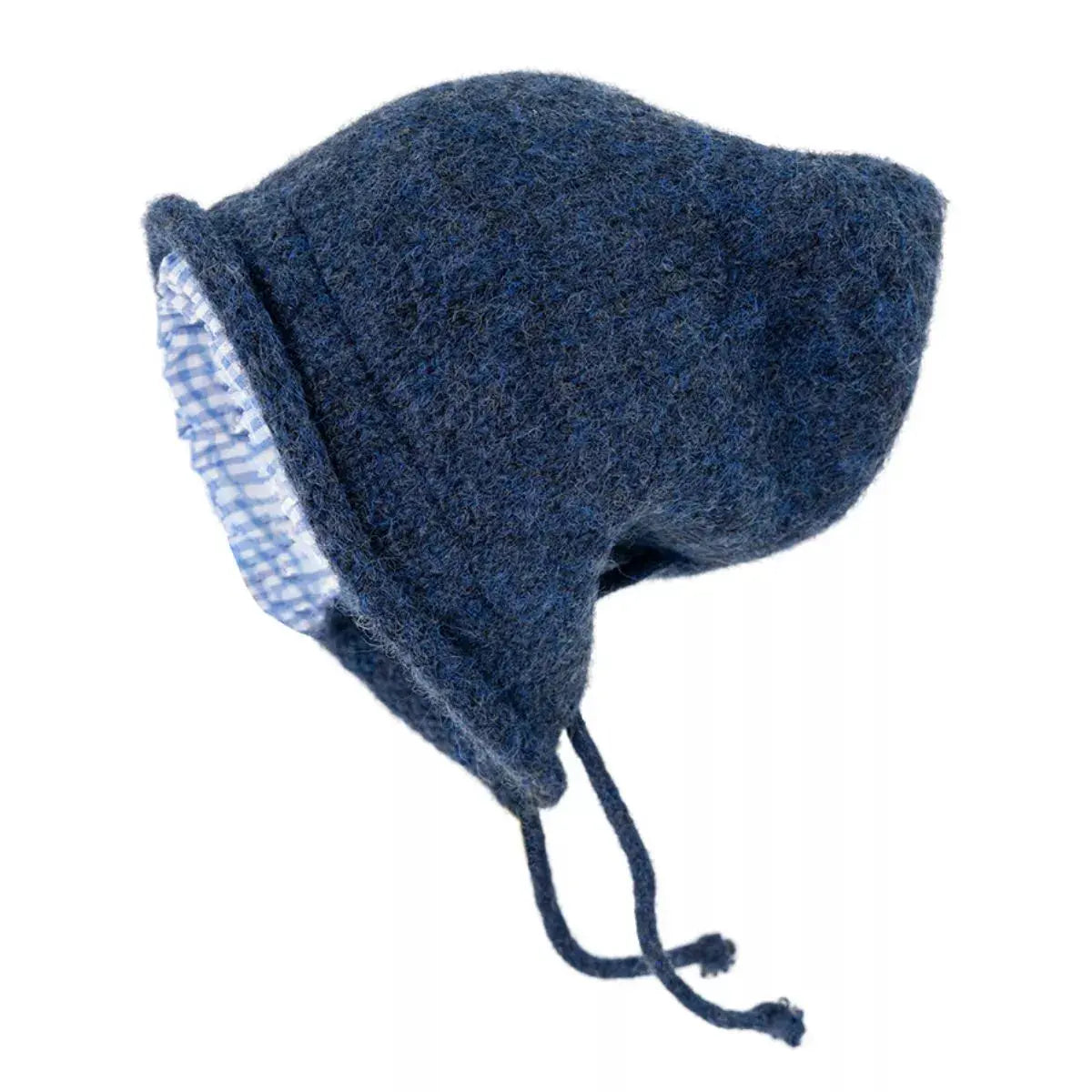 Plaid Trim Knit Hat Simply Love