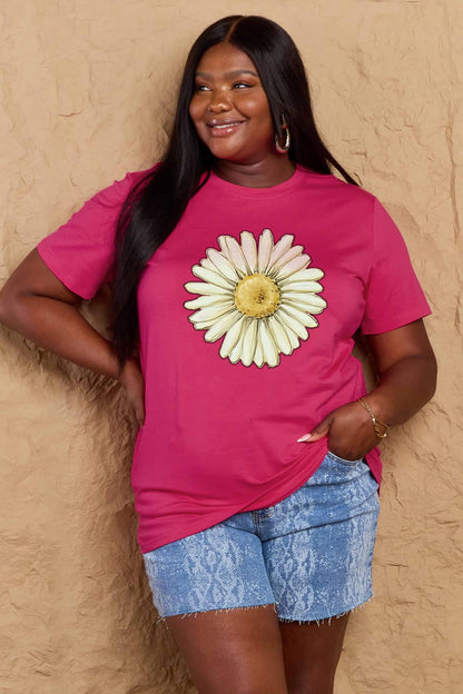 Simply Love: Flower Cotton Tee