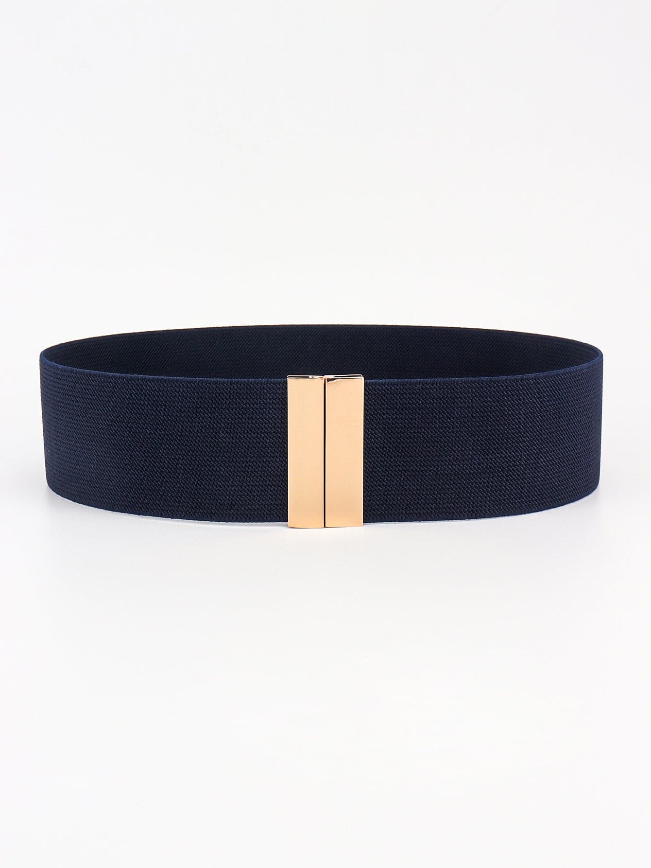 Alloy Buckle Elastic Belt.