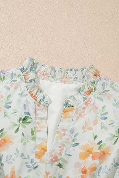 Simply Love: Puff Sleeve Frill Dress