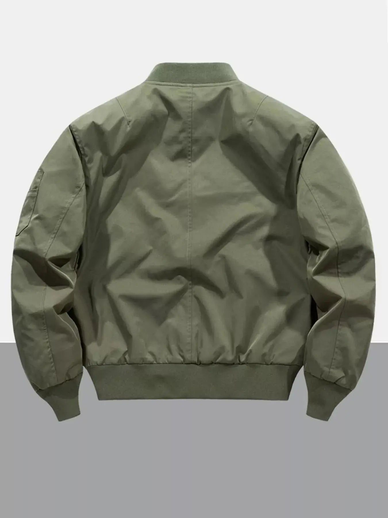 Men's Plus Size Zip Up Long Sleeve Jacket Simply Love