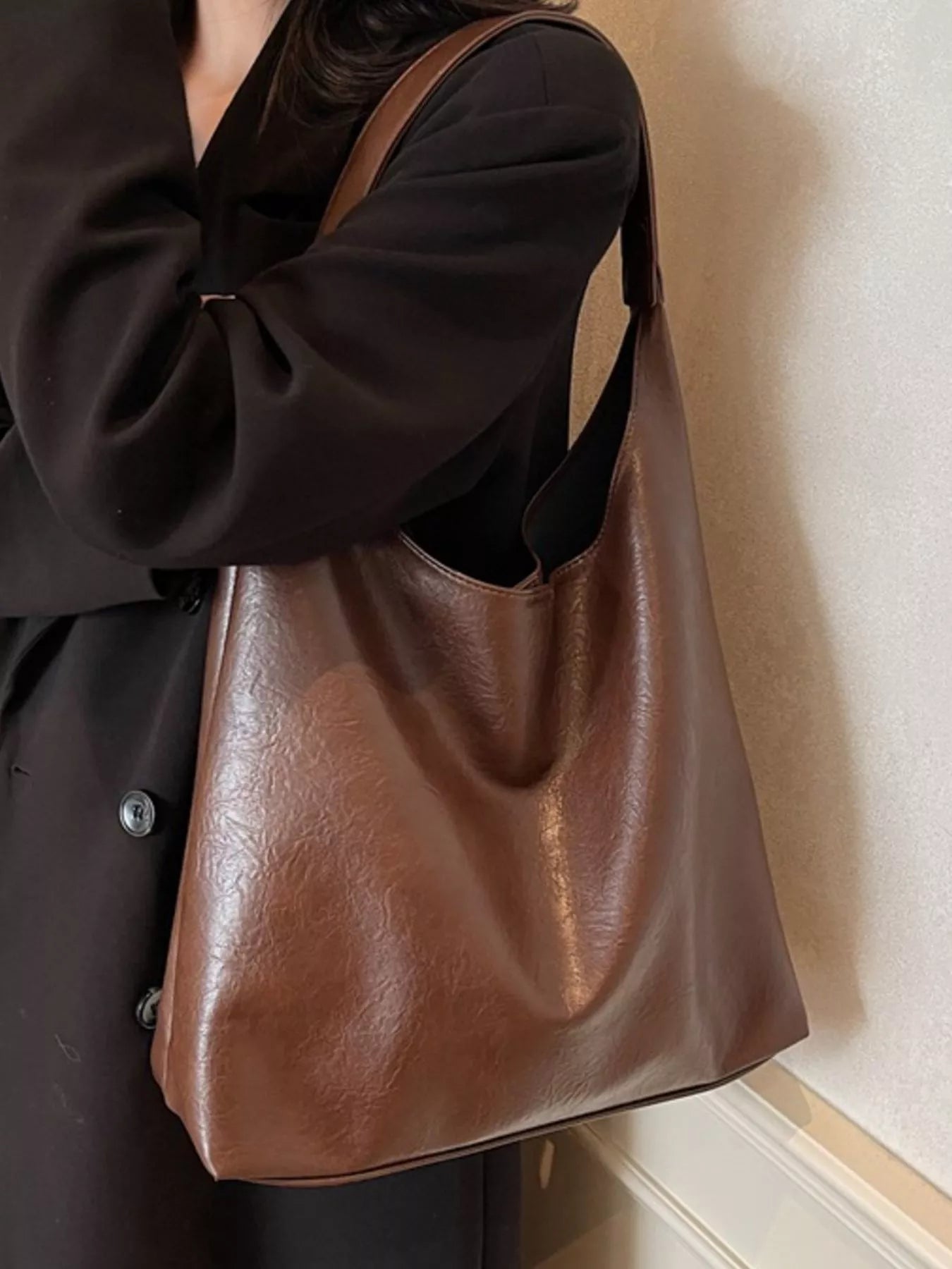 PU Leather Tote Bag Simply Love