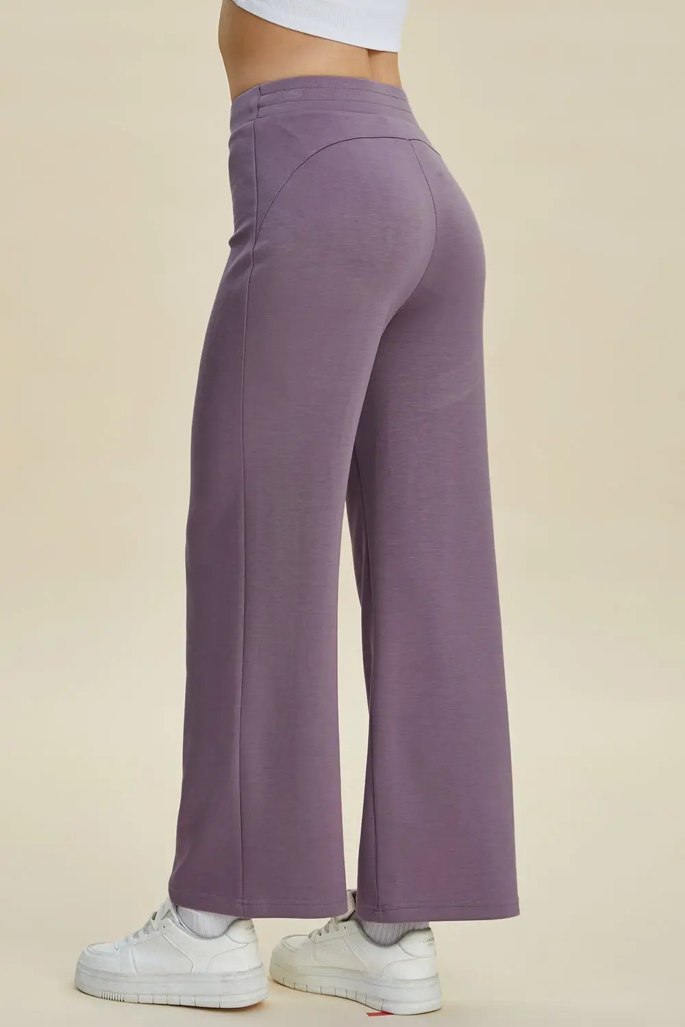 ShopBasicbae Wide Leg Scuba Pants - Love Salve