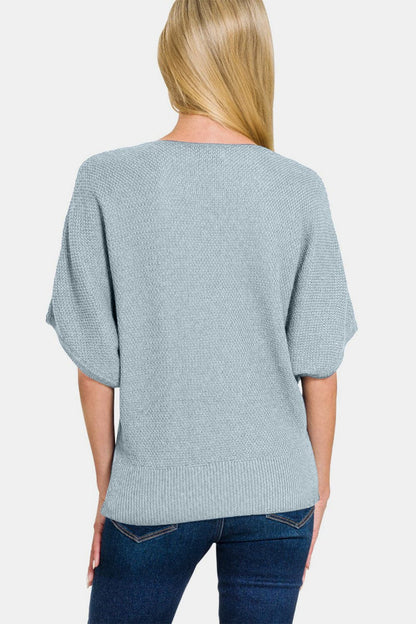 Chic v-neck dolman sweater