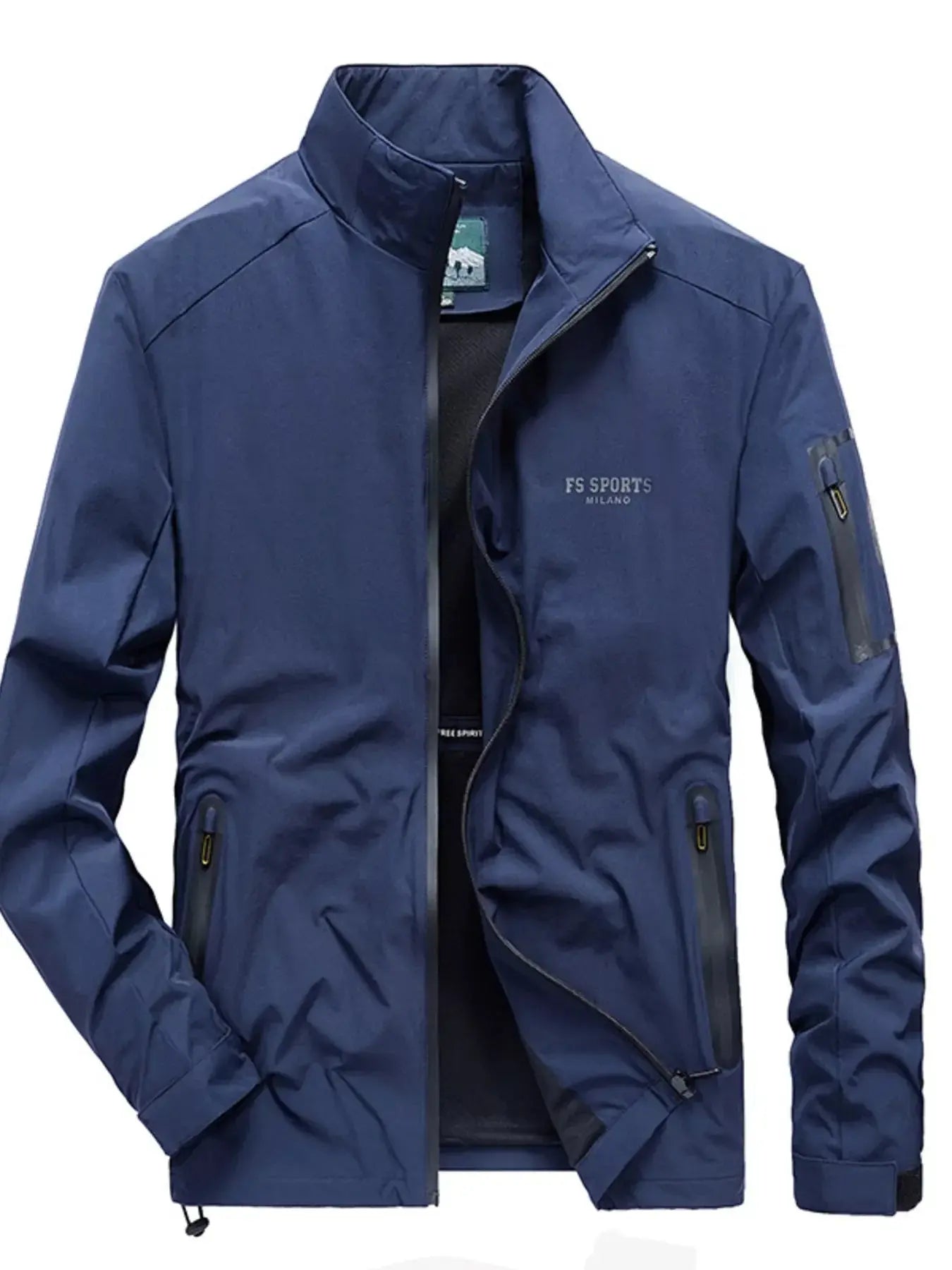 Men's Plus Size Lightweight Zip Up Jacket Simply Love