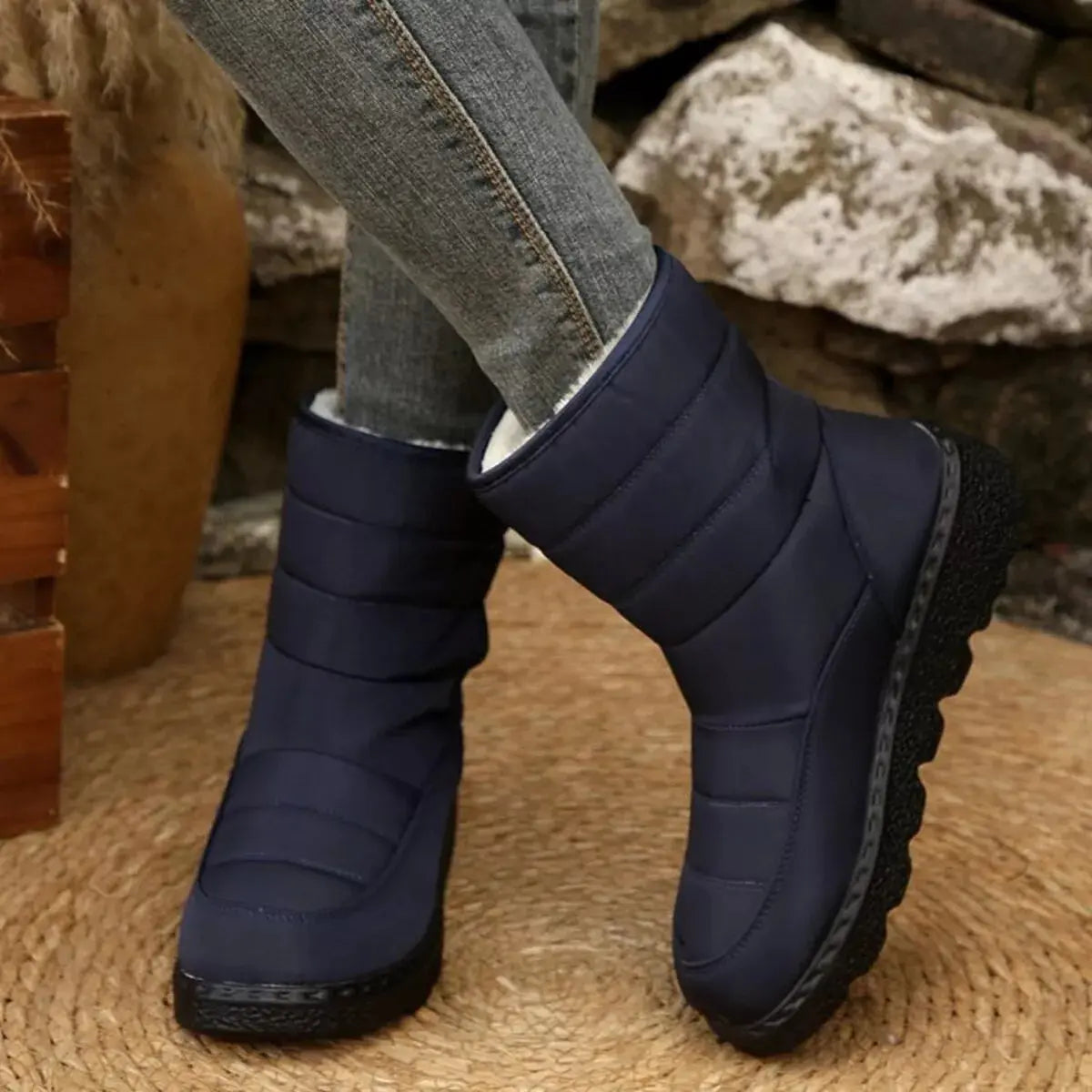 Warm Padded Waterproof Snow Boots Simply Love