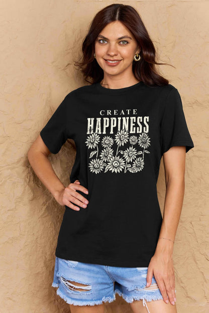 Simply Love: Graphic Tee - Cotton Comfort