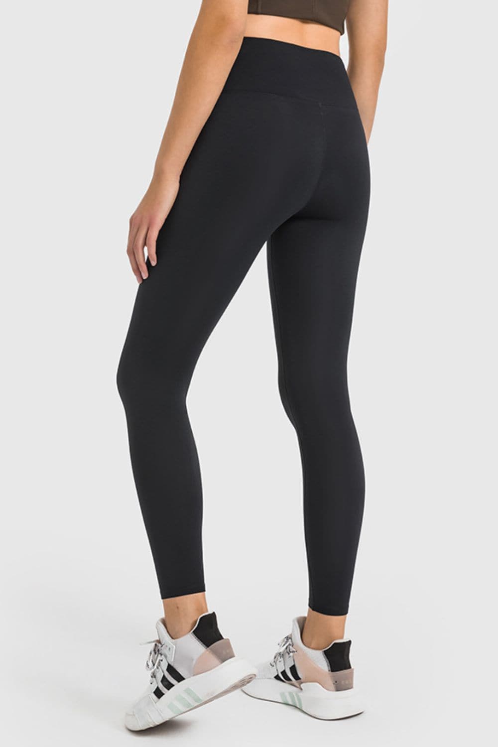 High Waist Ankle-Length Yoga Leggings.