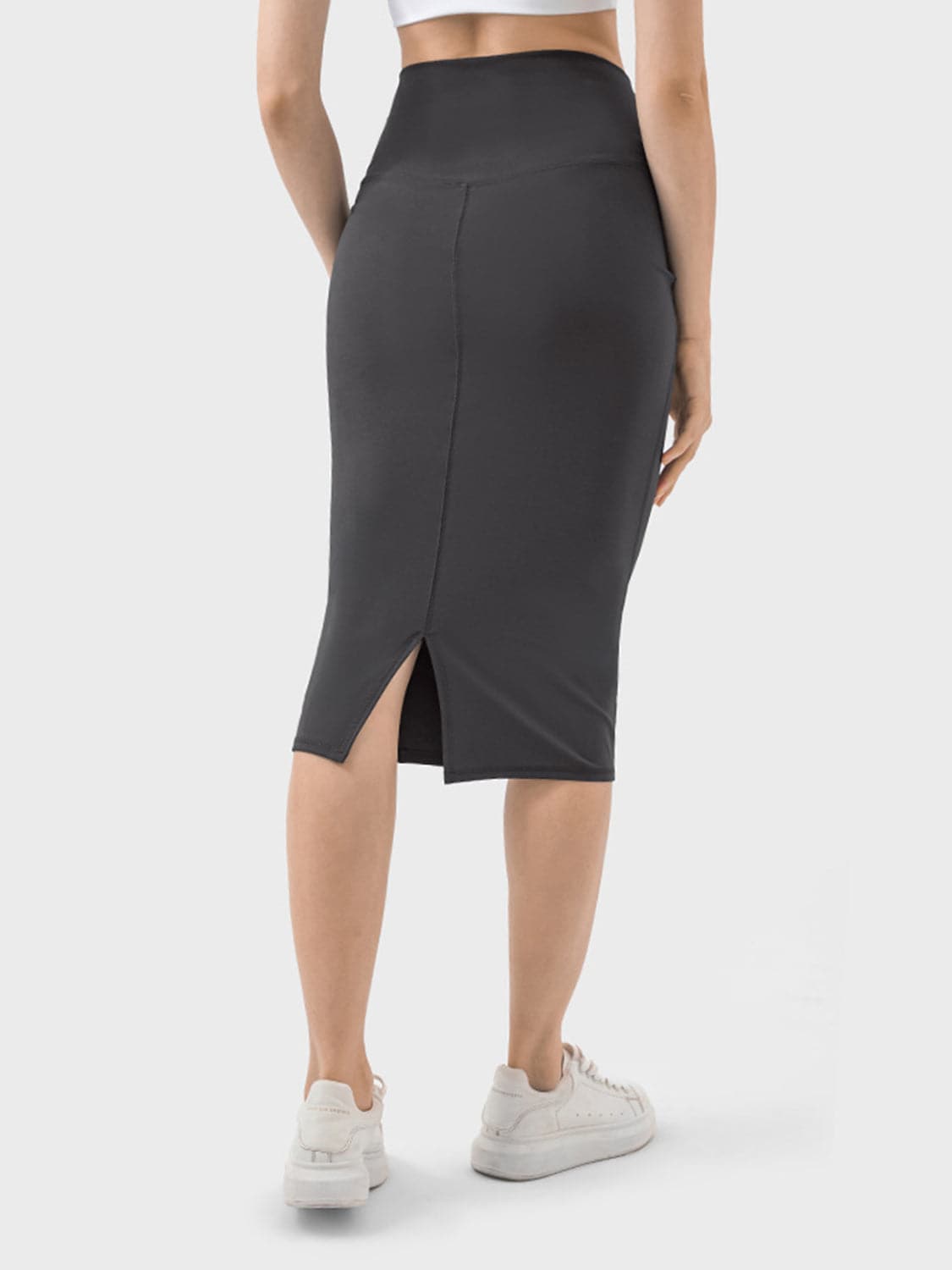 Slit Wrap Active Skirt.