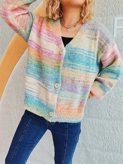 Cozy Long Sleeve Cardigan - 100% Polyester