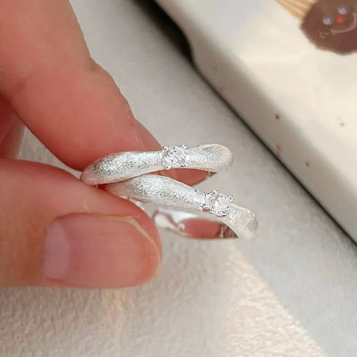 925 Sterling Silver Zircon Ring Simply Love