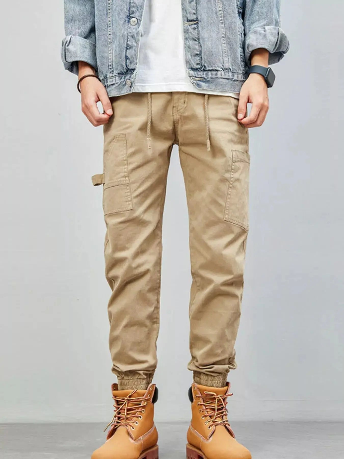 Men's Casual Slim Fit Pants Simply Love