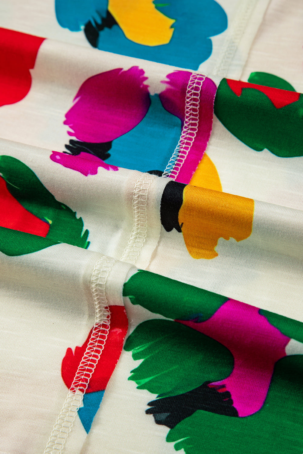 Apricot Leopard Drop Shoulder Oversize Tee - Product image 15 Tops/Tops & Tees by Divine Design4U