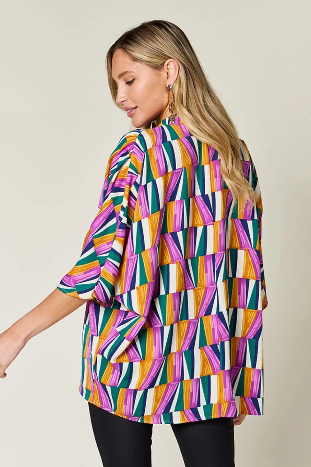 Double Take: Geometric Blouse - Love Salve