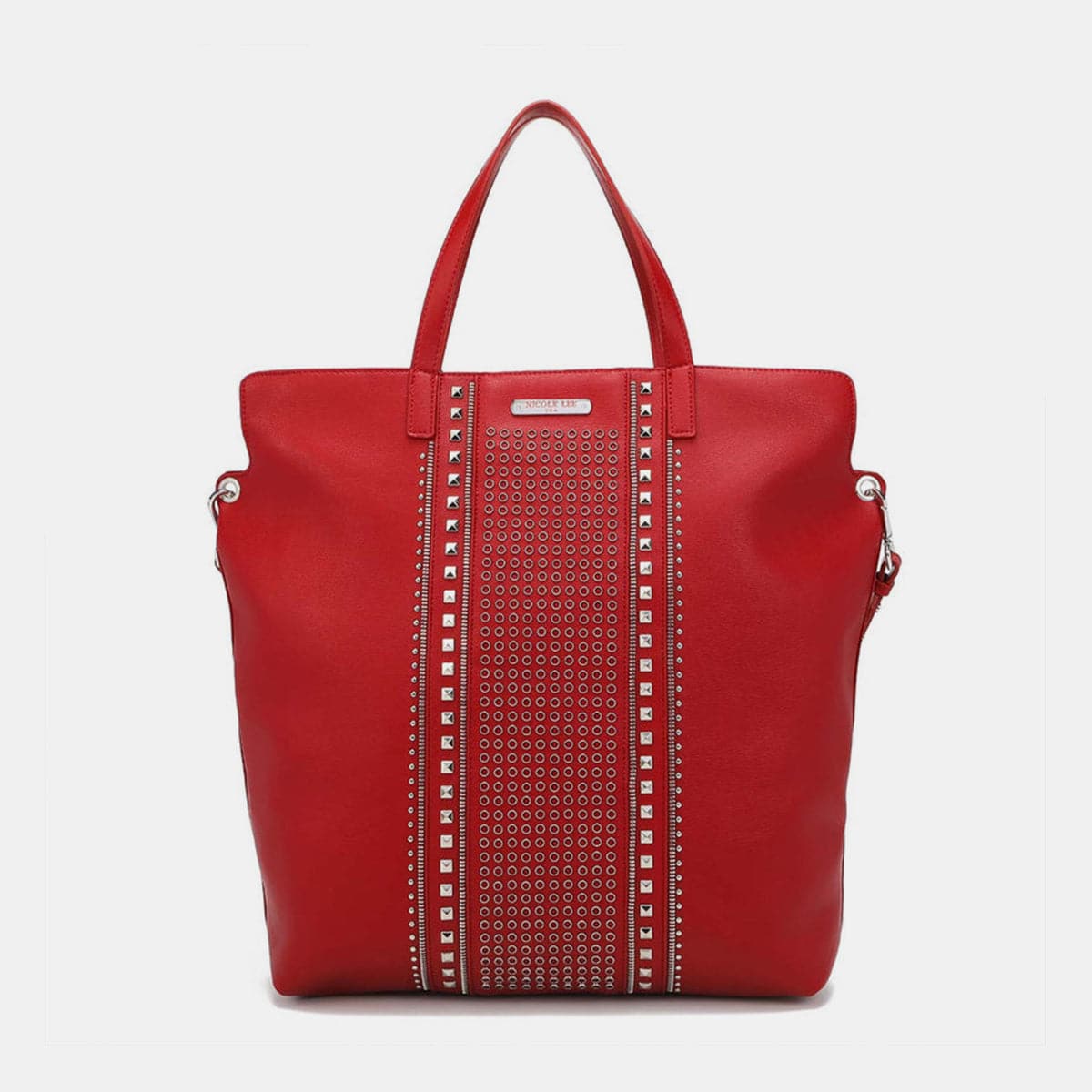 Nicole Lee USA Studded Large Tote Bag.