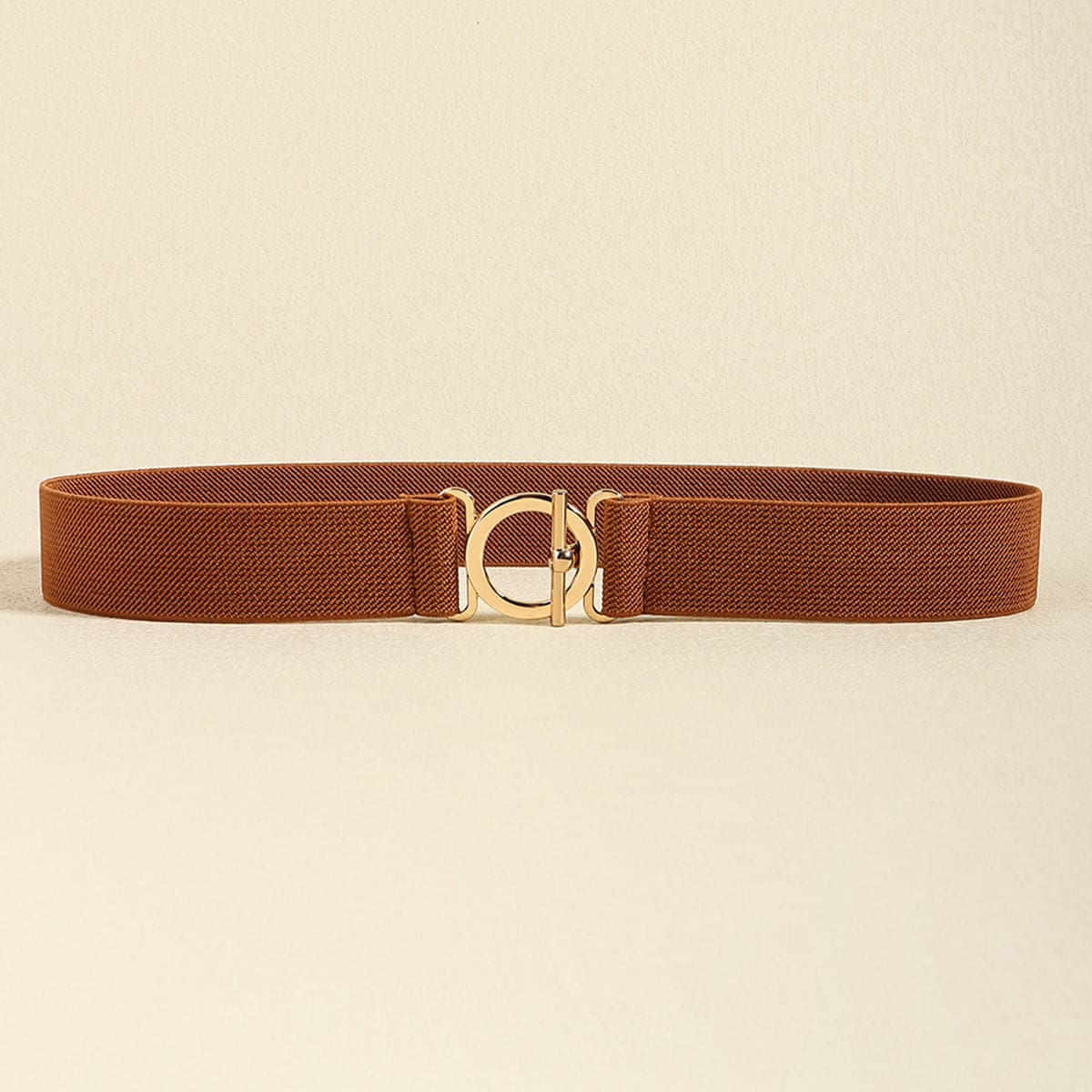 Toggle Clasp Elastic Belt.