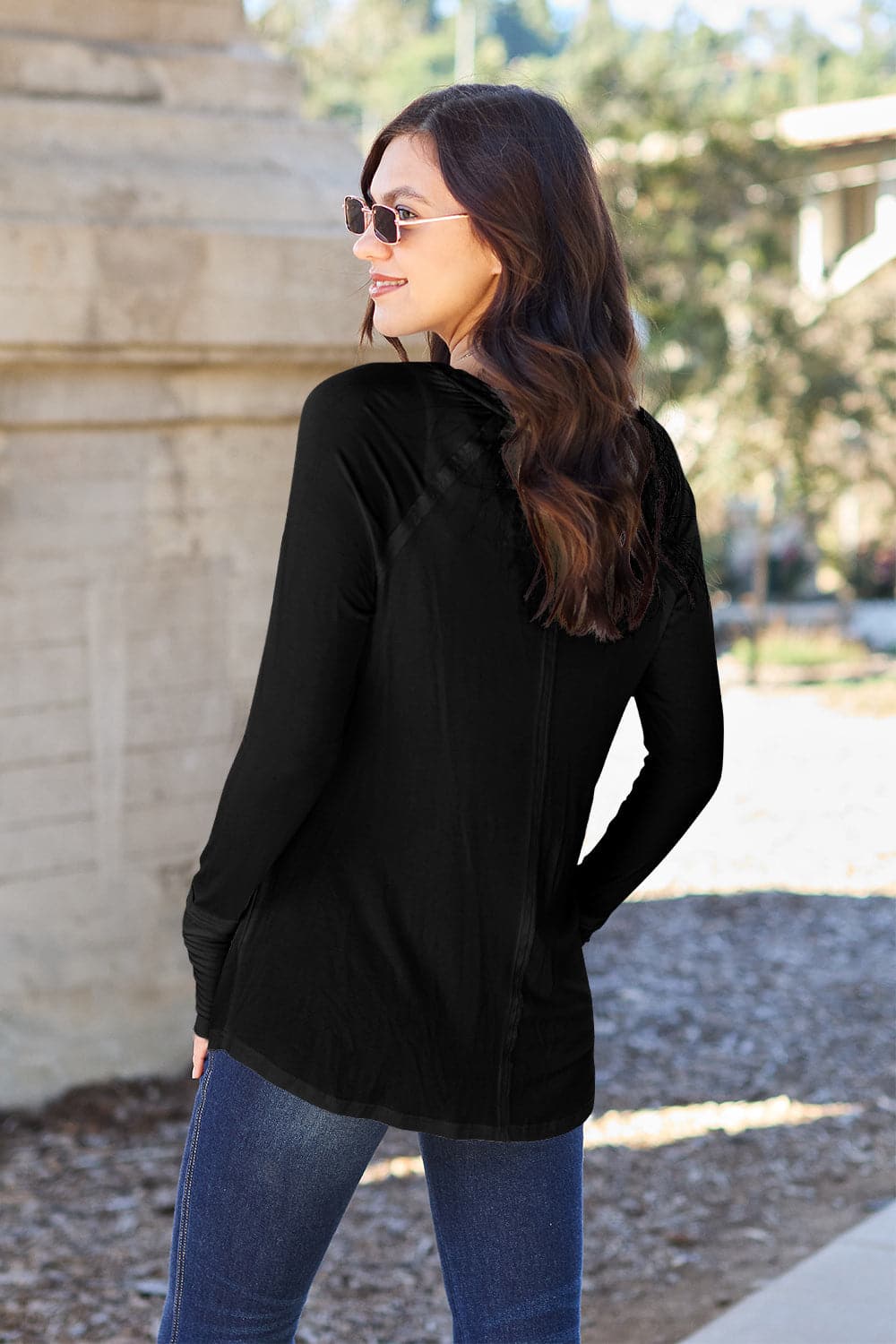 Essential elegance long sleeve tee