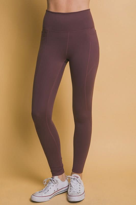 ActiveFit High Rise Leggings with Convenient Side Pockets