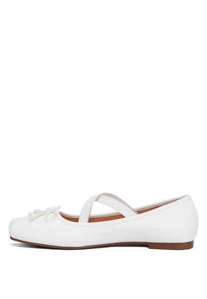 Leina eco ballet flats - recycled faux leather