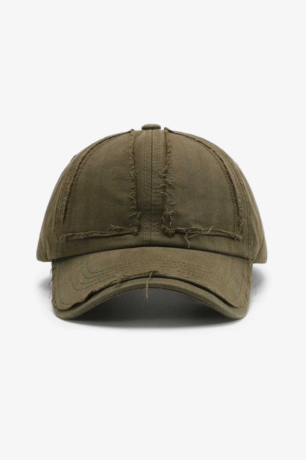 Distressed Adjustable Baseball Cap.