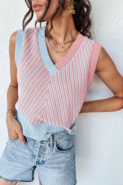 Simply Love V-Neck Sweater Vest