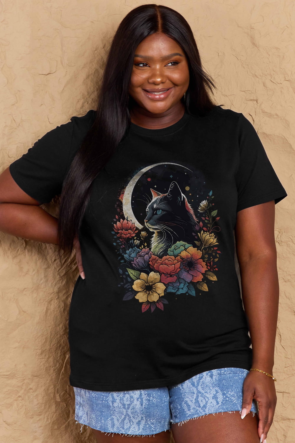 Simply Love: Cat Graphic Tee