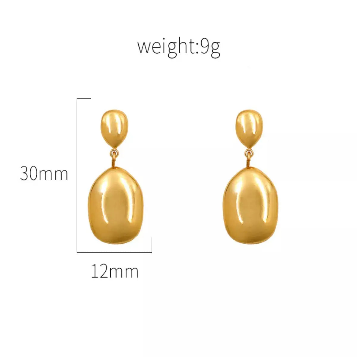 18K Gold-Plated Drop Earrings Simply Love