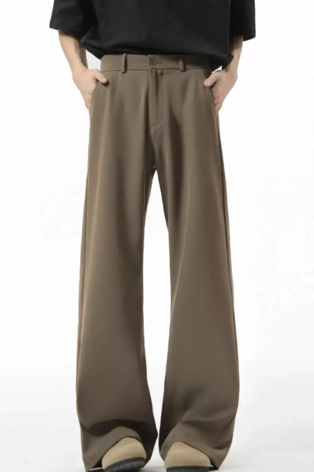 Men's Full Size Wide Leg Pants Plus Size Simply Love