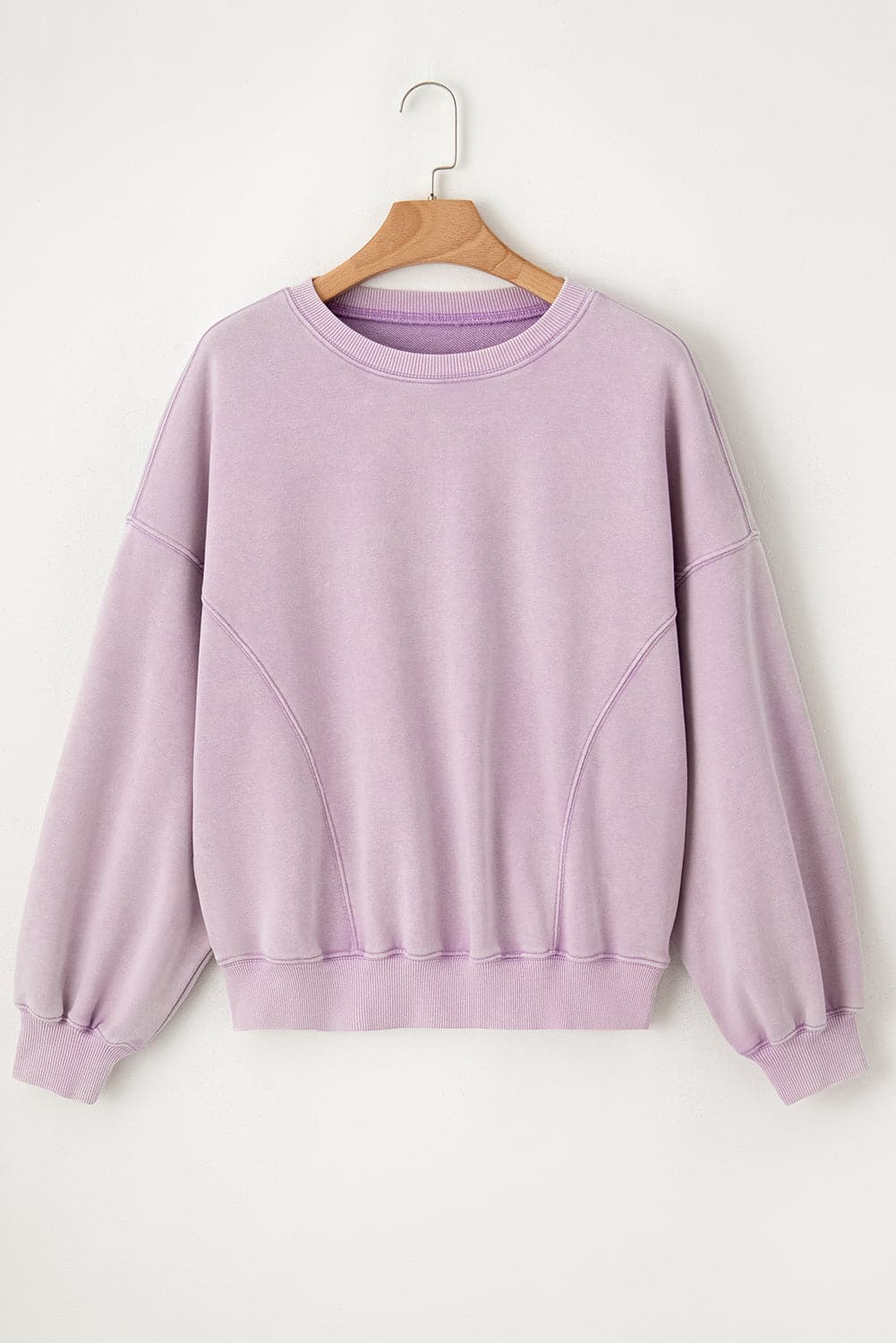 Cozy long sleeve pullover top