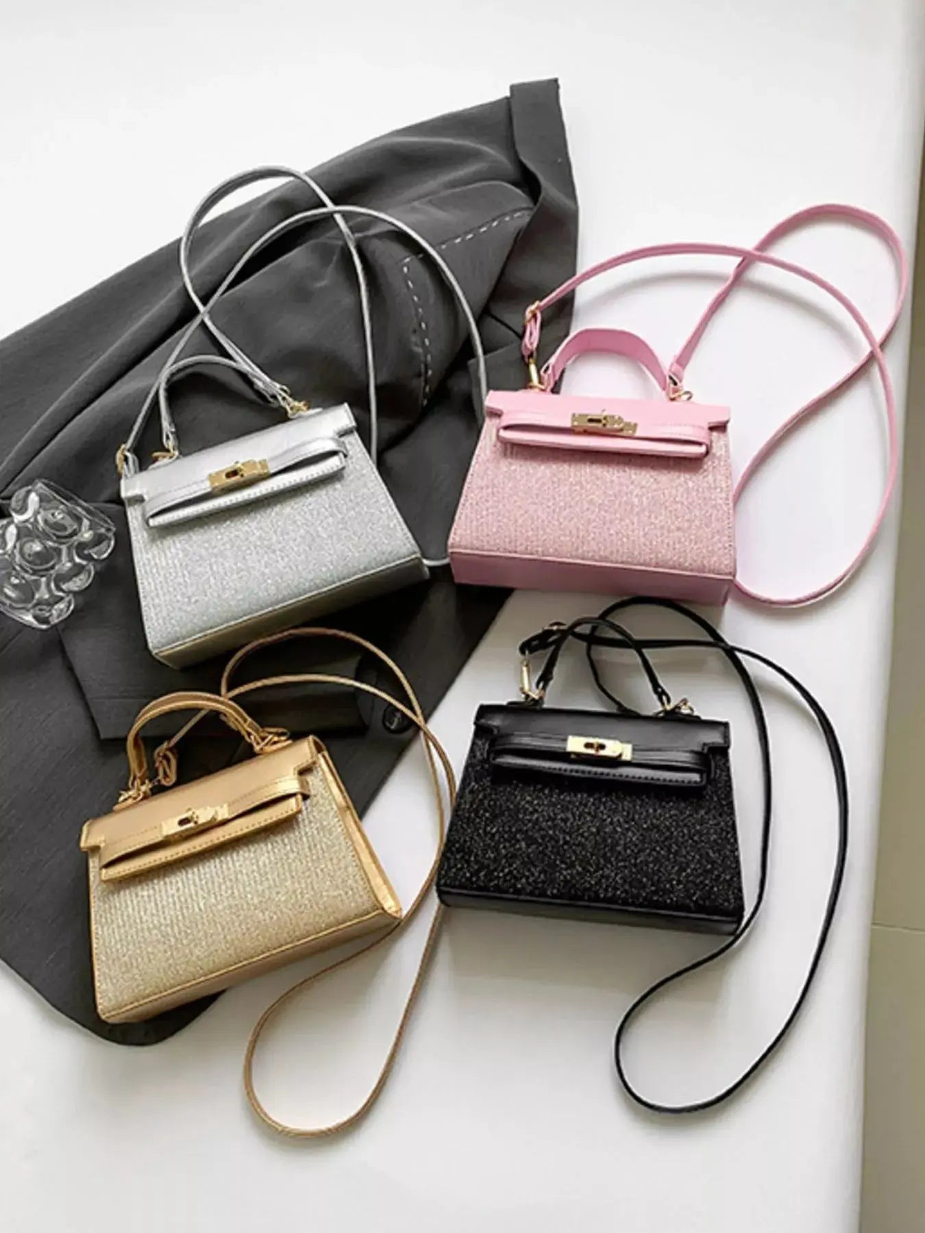 Adjustable Strap Mini Crossbody Bag Simply Love