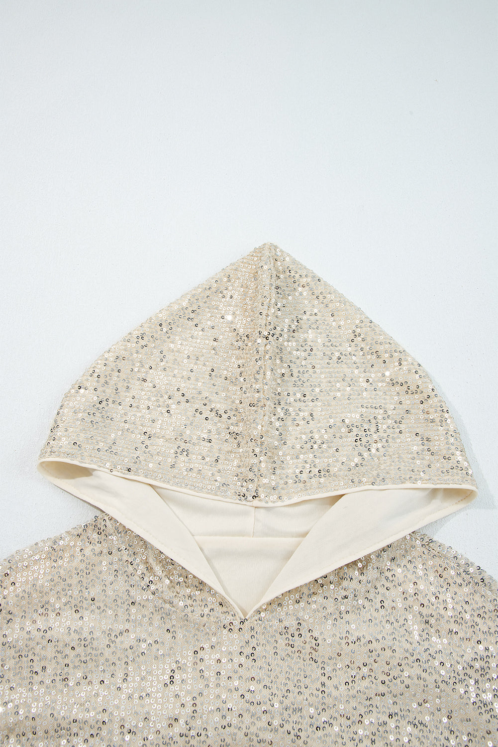 Jet Stream Sequin Hooded Long Sleeve Top For Women Chic Dear-Lover Dropshipping