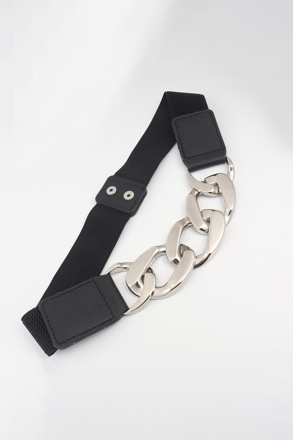 Chain Detail Elastic Belt.