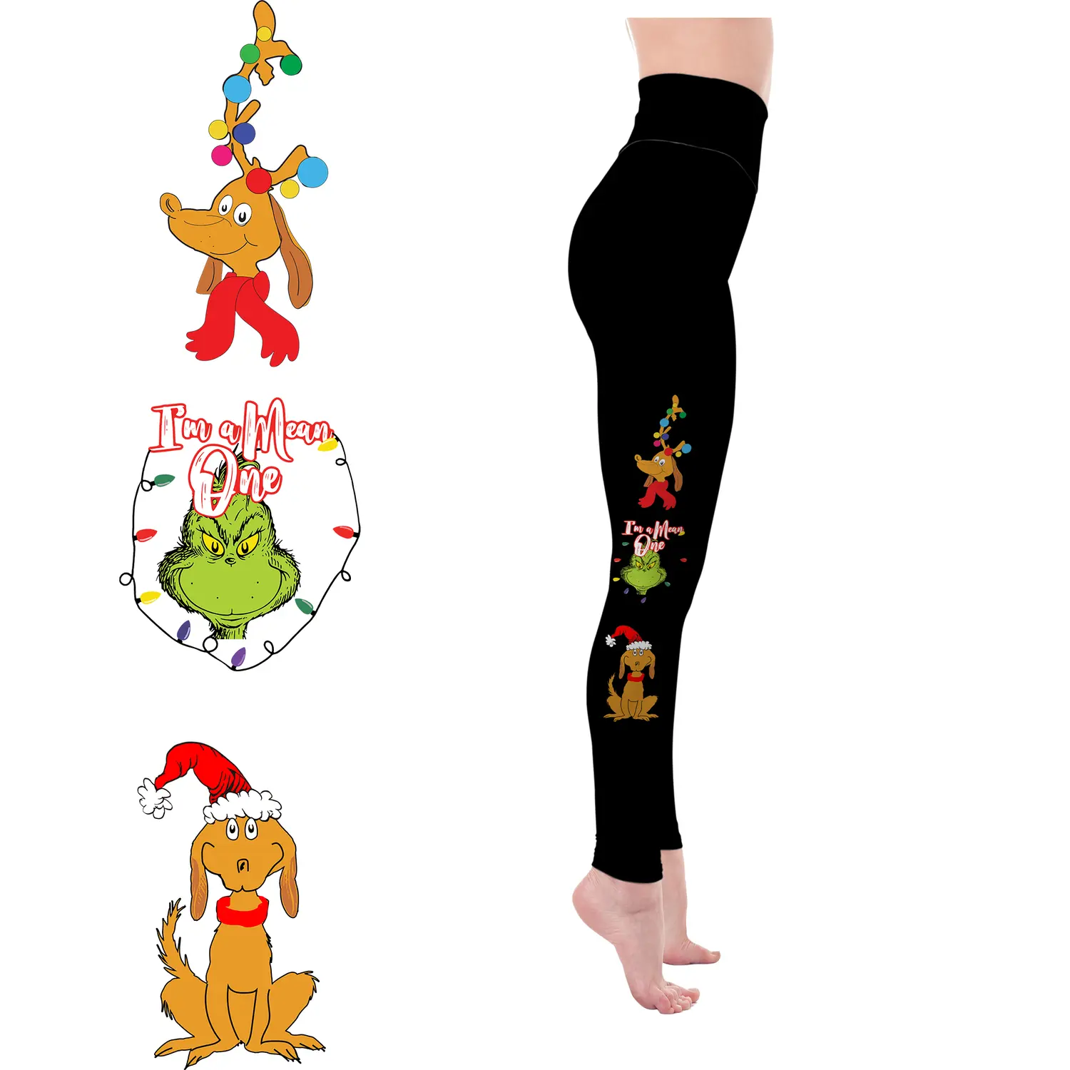 The Mean One  Leggings with Pockets MM