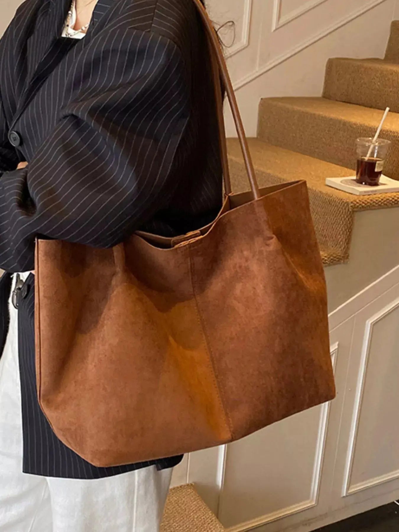 Solid Color Tote Bag Simply Love