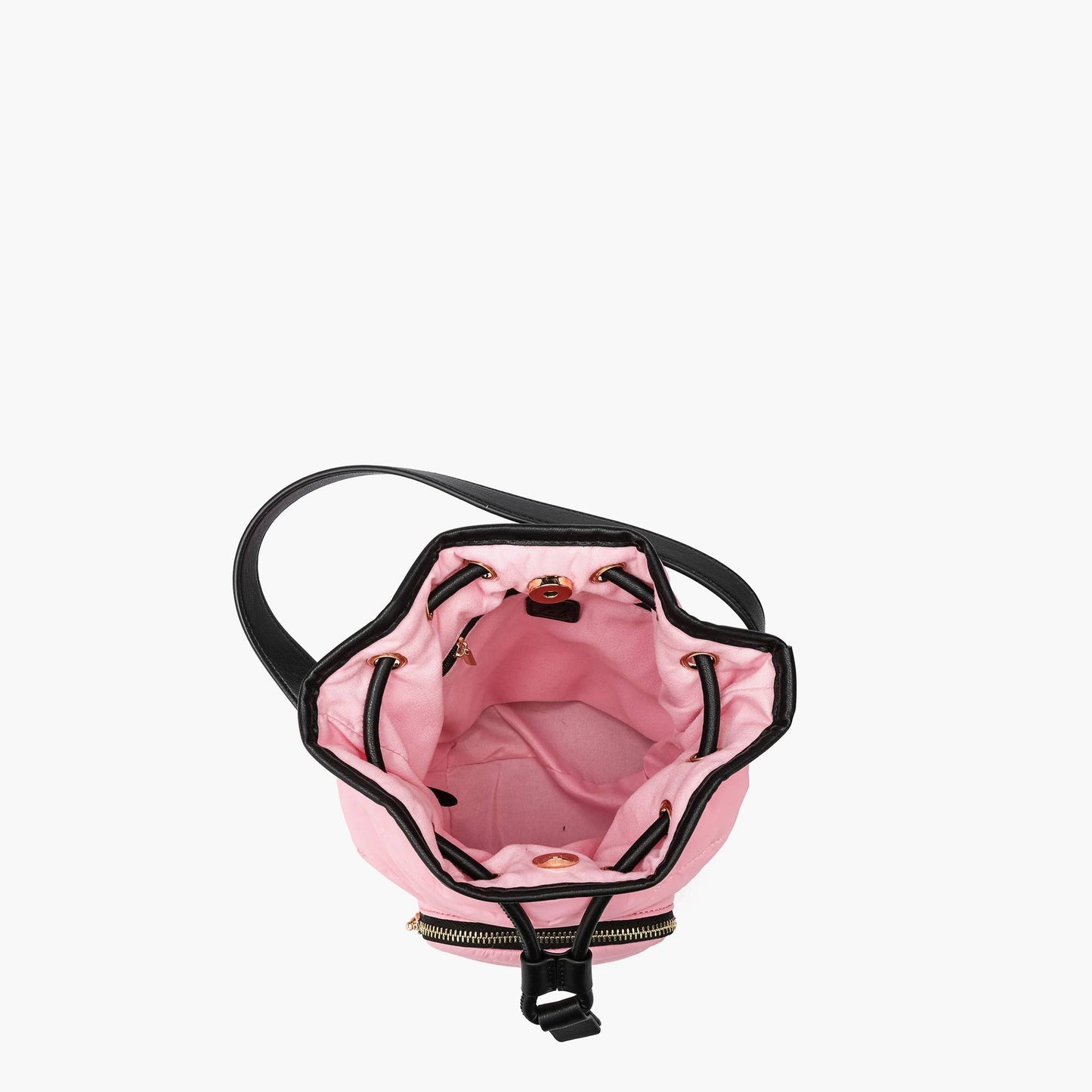 Lucky Puffer Mini Gift Bucket Crossbody Bag