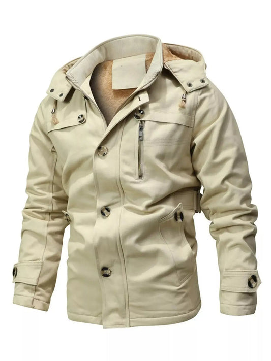 Men's Plus Size Zip Up Lightweight Bomber Jacket Simply Love