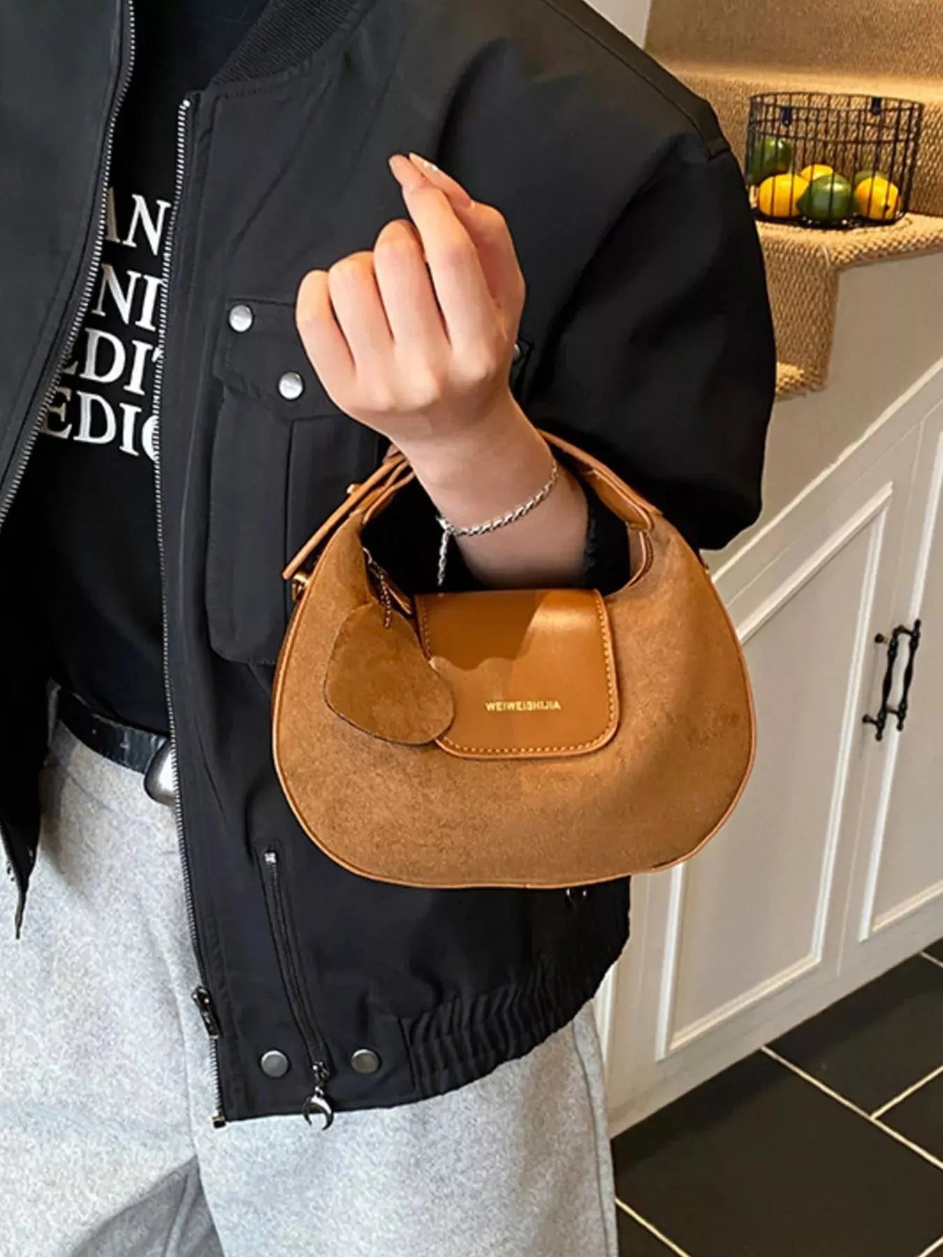 Top Handle Crossbody Bag Simply Love