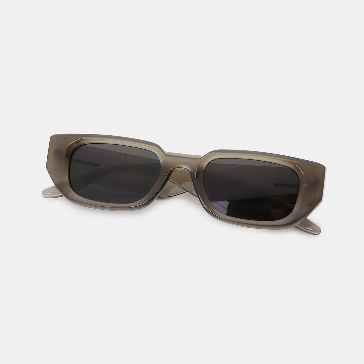 Polycarbonate Frame Rectangle Sunglasses.