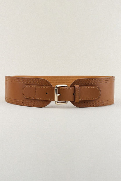 Elastic Wide PU Belt.