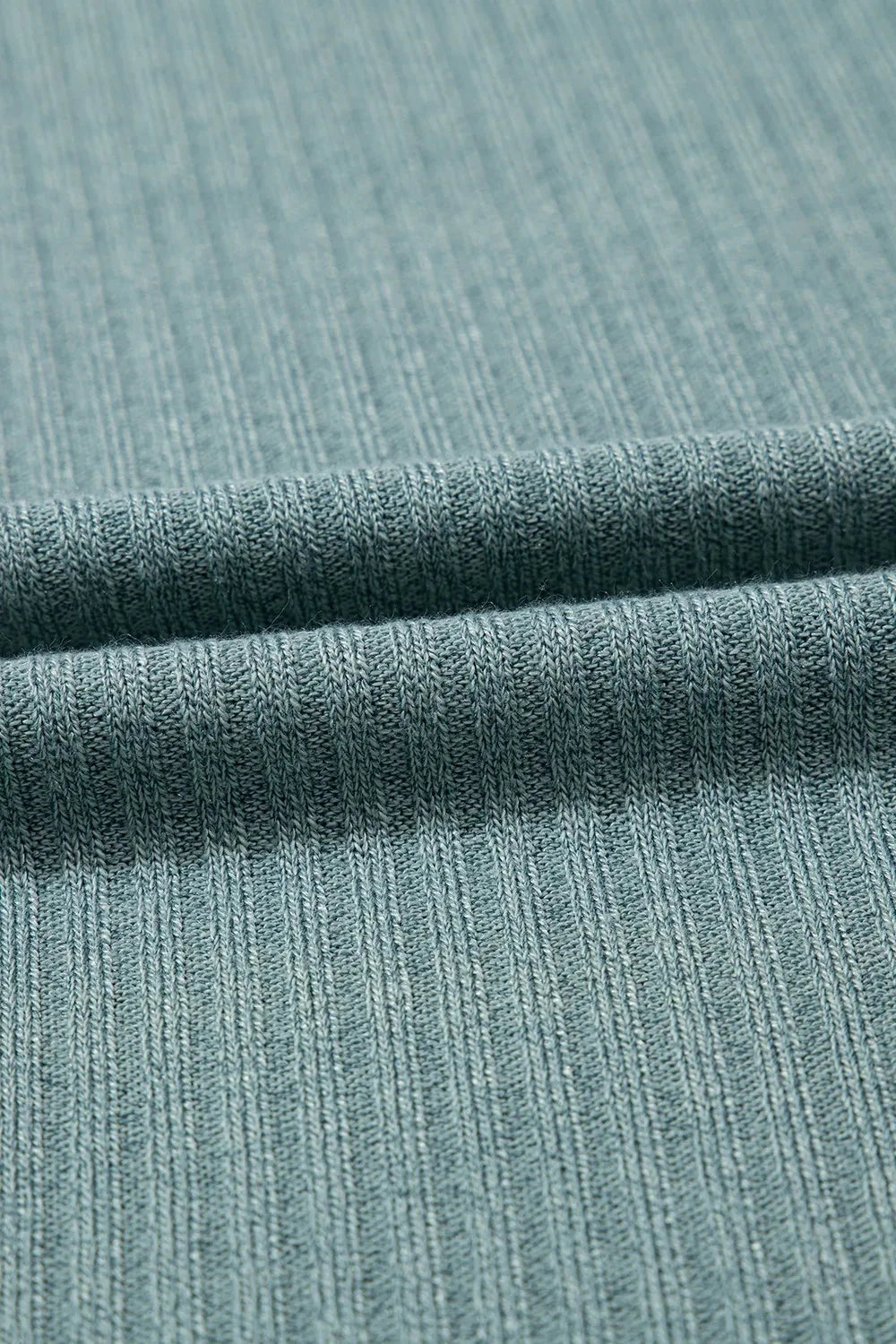 Oversized Ribbed Knit V Neck Dolman Short Sleeve Top Simply Love