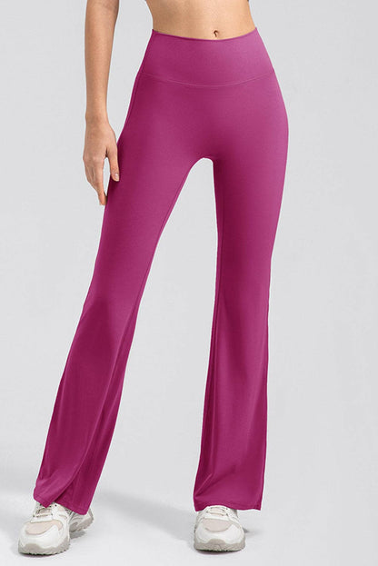 High Waist Straight Active Pants.