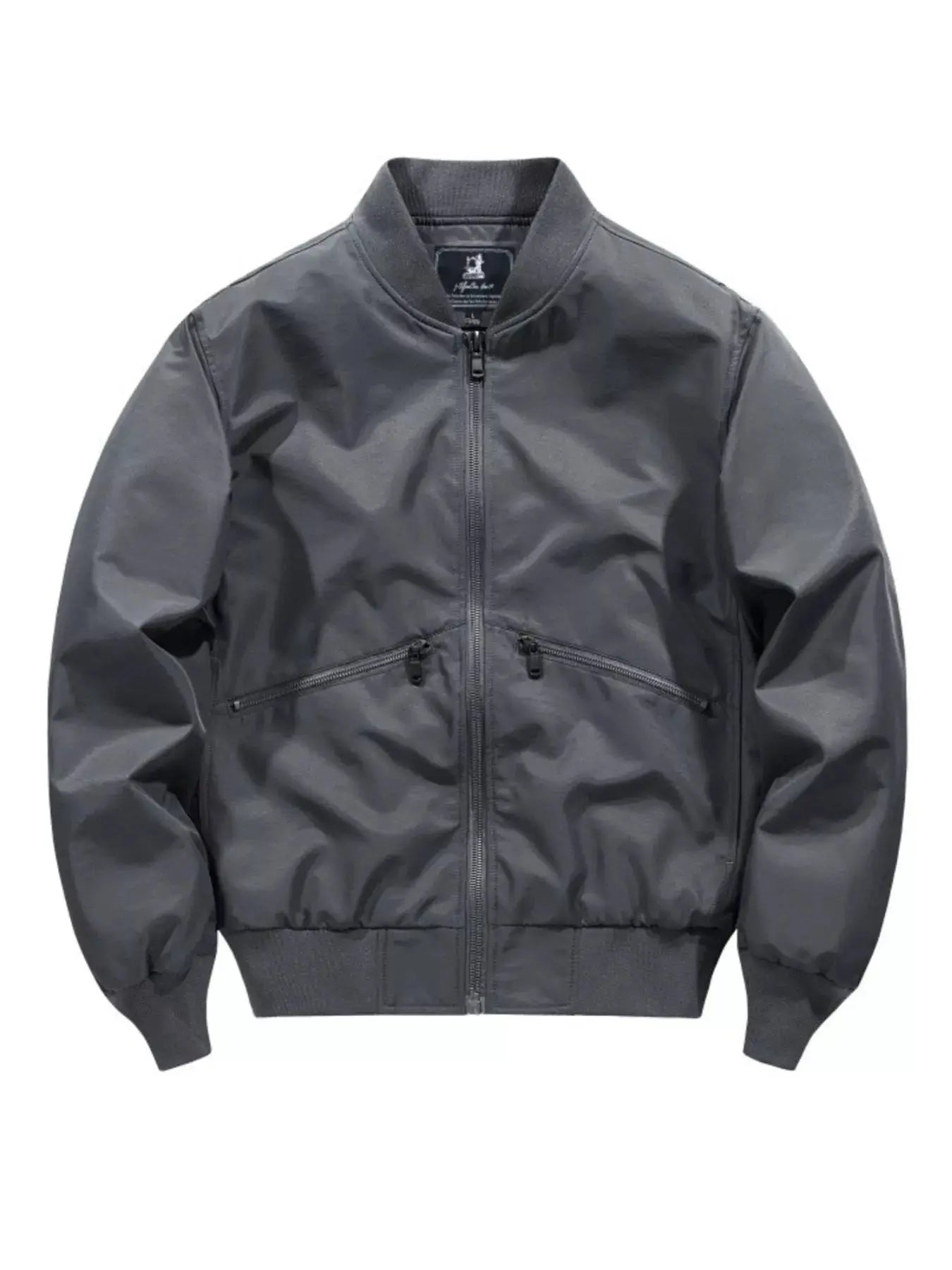 Men's Plus Size Zip Up Long Sleeve Jacket Simply Love