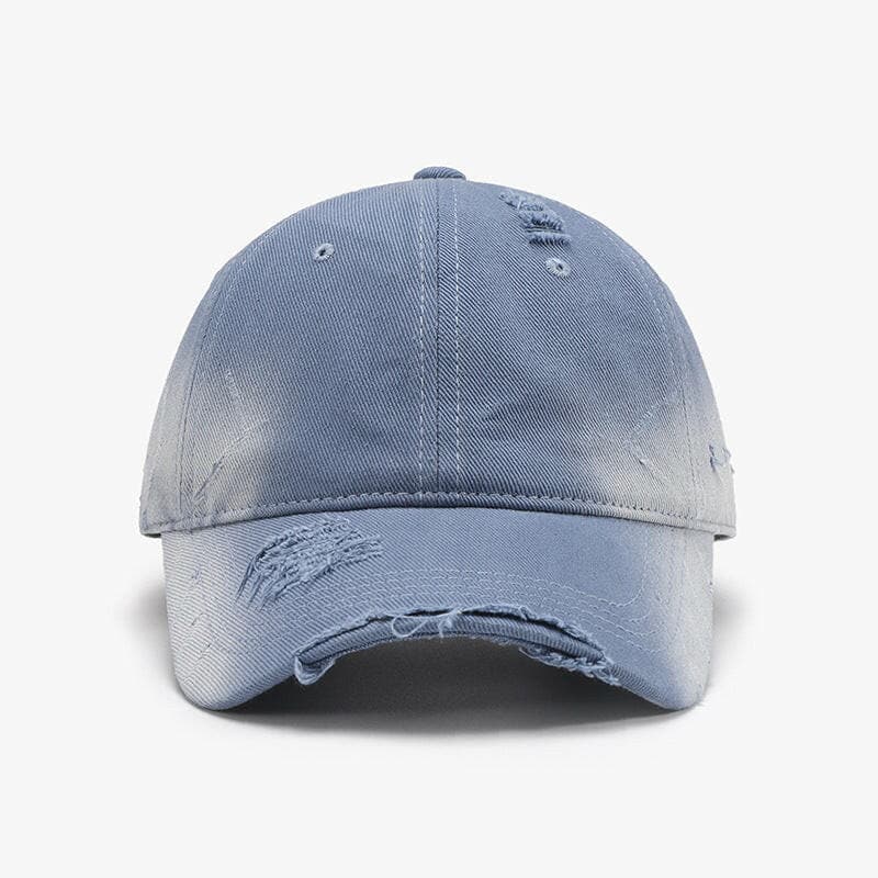 Distressed Adjustable Cotton Hat.