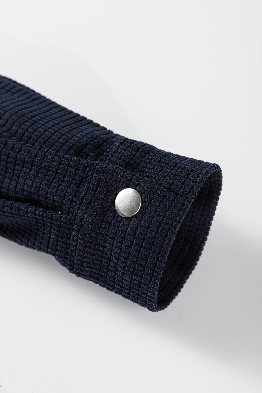 Dear-Lover Blue Knit Jacket Unisex Outdoor All Weather Outerwear Warm & Hooded Dear-Lover Dropshipping