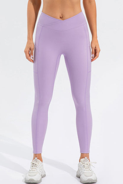 High Waist Active Leggings with Pockets.