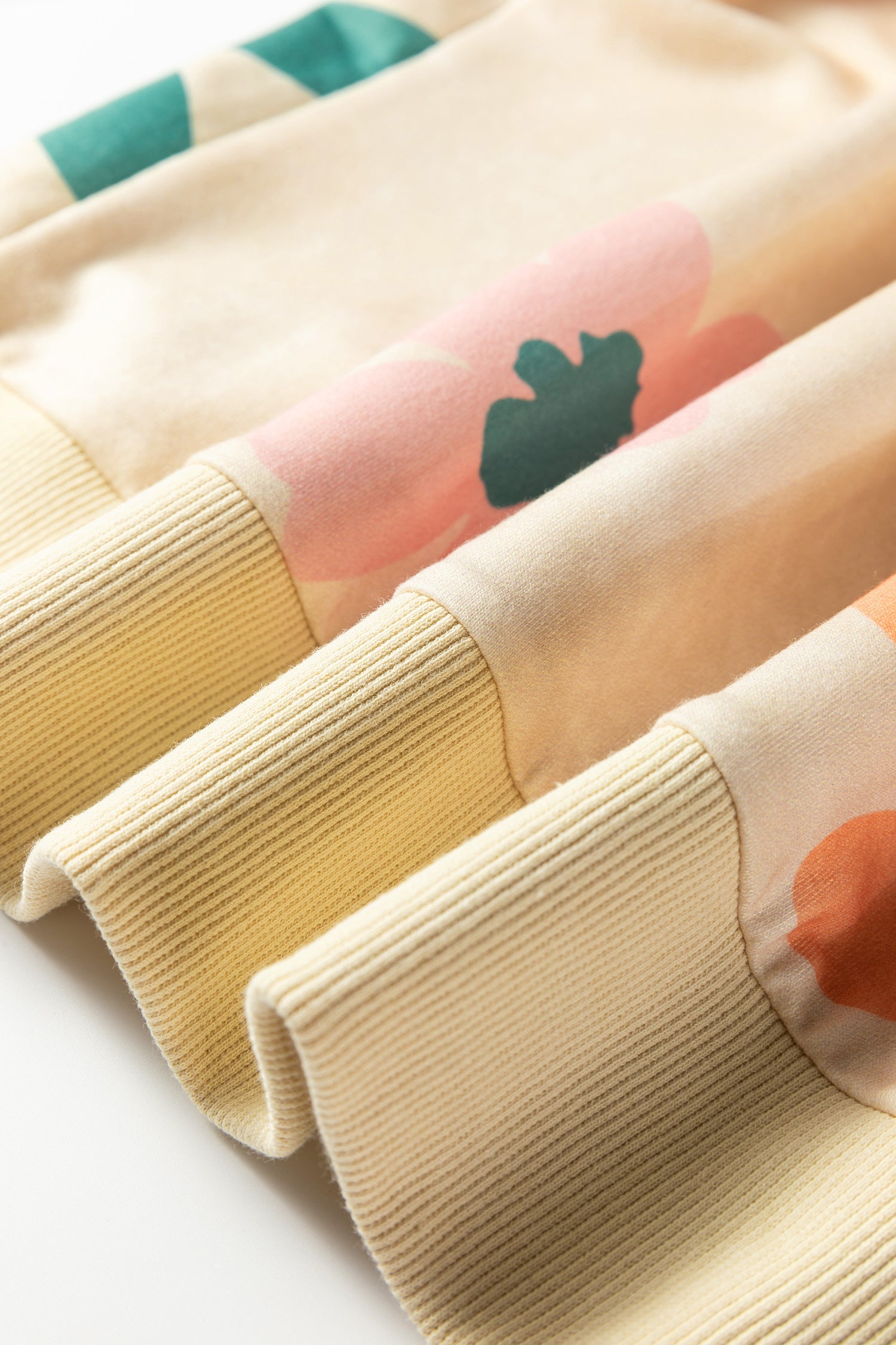 Dear-Lover Khaki Floral Sweatshirt Women's Daily French Terry Pullover - Relaxed Fit Dear-Lover Dropshipping