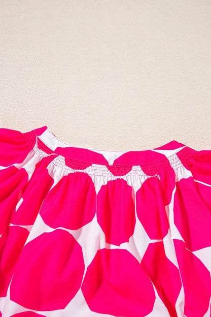 Simply Love: Flutter Sleeve Contrast Dress