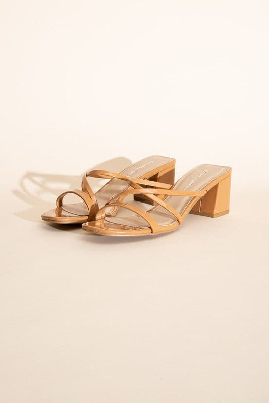 CRIMP-S Mule Sandal Heels.